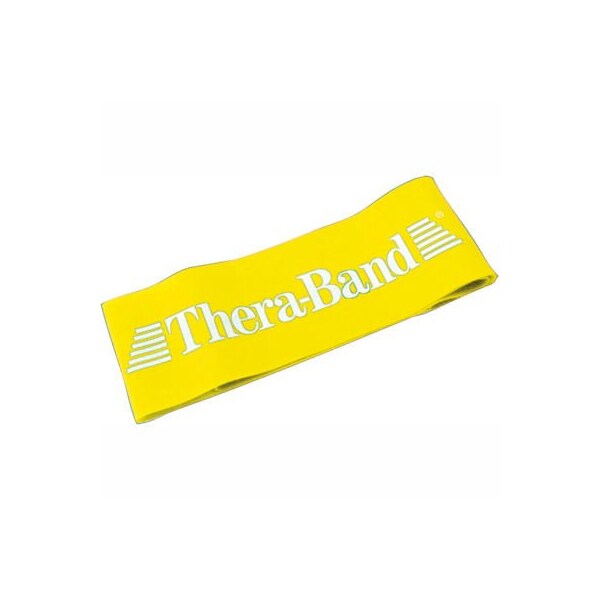 Fabrication Enterprises Thera-Band Exercise Band Loop, 8", Yellow 11597 - main